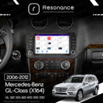 Магнітола Mercedes-Benz GL-Class (X164) GL 350 320 450 500 (2006-2012) [з кнопками] Resonance Ultra M2 2/32, 9" QLED - Зображення 9