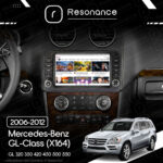 Магнітола Mercedes-Benz GL-Class (X164) GL 350 320 450 500 (2006-2012) [з кнопками] Resonance Ultra M4 4/32, 9.5" 2K QLED - Зображення 5