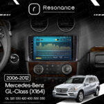 Магнітола Mercedes-Benz GL-Class (X164) GL 350 320 450 500 (2006-2012) [глянець] Resonance Ultra M2 2/32, 9" QLED - Зображення 7
