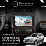 Магнітола Mercedes-Benz GL-Class (X164) GL 350 320 450 500 (2006-2012) [глянець] Resonance Ultra M2 2/32, 9" QLED - Зображення 10
