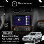 Магнітола Mercedes-Benz GL-Class (X164) GL 350 320 450 500 (2006-2012) [глянець] Resonance Ultra M2 2/32, 9.5" 2K QLED - Зображення 7
