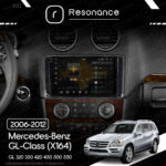 Магнітола Mercedes-Benz GL-Class (X164) GL 350 320 450 500 (2006-2012) [глянець] Resonance Ultra S8 (7870) 8/256, 9.5" 2K QLED, - Зображення 6