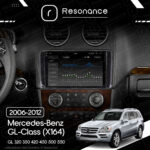 Магнітола Mercedes-Benz GL-Class (X164) GL 350 320 450 500 (2006-2012) [глянець] Resonance Ultra S8 (7870) 8/256, 9.5" 2K QLED, - Зображення 8