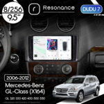 Магнітола Mercedes-Benz GL-Class (X164) GL 350 320 450 500 (2006-2012) [глянець] DUDU 7 9.5" 2K QLED, 8/256