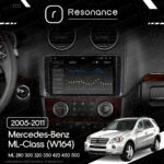 Магнітола Mercedes-Benz ML-Class (W164) ML 350 300 320 450 (2005-2011) [глянець] Resonance Ultra S12 (7870) 12/256, 9.5" 2K QLED, - Зображення 8