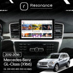 Магнітола Mercedes-Benz GL-Class (X166) GL 350 400 450 500 (2012-2016) Resonance Ultra M4 4/32, 9" QLED - Зображення 6