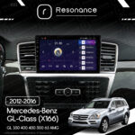 Магнітола Mercedes-Benz GL-Class (X166) GL 350 400 450 500 (2012-2016) Resonance Ultra M4 4/32, 9" QLED - Зображення 9