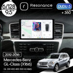 Магнітола Mercedes-Benz GL-Class (X166) GL 350 400 450 500 (2012-2016) DUDU 5 9.5" QLED, 6/128, 360