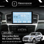 Магнітола Mercedes-Benz ML-Class (W166) ML 250 300 350 400 (2011-2015) Resonance Ultra T100 2/32, 9" IPS (CarPlay) - Зображення 7