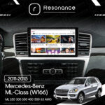 Магнітола Mercedes-Benz ML-Class (W166) ML 250 300 350 400 (2011-2015) Resonance Ultra M2 2/32, 9" QLED - Зображення 6