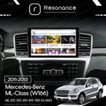 Магнітола Mercedes-Benz ML-Class (W166) ML 250 300 350 400 (2011-2015) Resonance Ultra M4 4/32, 9.5" 2K QLED - Зображення 6