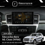 Магнітола Mercedes-Benz ML-Class (W166) ML 250 300 350 400 (2011-2015) Resonance Ultra S12 (7870) 12/256, 9.5" 2K QLED, 360 - Зображення 7