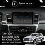Магнітола Mercedes-Benz ML-Class (W166) ML 250 300 350 400 (2011-2015) Resonance Ultra S8 (7870) 8/256, 9.5" 2K QLED, 360 - Зображення 9