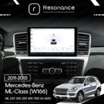 Магнітола Mercedes-Benz ML-Class (W166) ML 250 300 350 400 (2011-2015) DUDU 6 9.5" 2K QLED, 8/128 - Зображення 7