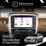Магнітола Mercedes-Benz R-Class (W251) (2005-2017) Button Resonance Ultra S12 (7870) 12/256, 9" 2K QLED, 360 - Зображення 10