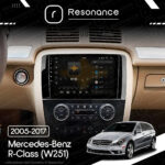 Магнітола Mercedes-Benz R-Class (W251) R 300 350 400 (2005-2017) [Глянець] Resonance Ultra S12 (7870) 12/256, 9" 2K QLED, 360 - Зображення 7