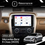 Магнітола Mercedes-Benz R-Class (W251) R 300 350 400 (2005-2017) [Глянець] Resonance Ultra S12 (7870) 12/256, 9" 2K QLED, 360 - Зображення 10