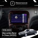 Магнітола Mercedes-Benz S-Class (W220) (1998-2005) Resonance Ultra M2 2/32, 9" QLED - Зображення 9