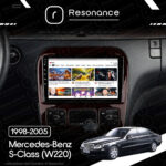 Магнітола Mercedes-Benz S-Class (W220) (1998-2005) Resonance Ultra M2 2/32, 9" 2K QLED - Зображення 6
