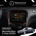 Магнітола Mercedes-Benz S-Class (W220) (1998-2005) Resonance Ultra S12 (7870) 12/256, 9" 2K QLED, 360 - Зображення 7