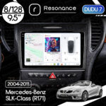 Магнітола Mercedes-Benz SLK-Class (R171) (2004-2011) DUDU 7 9.5" 2K QLED, 8/128