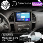Магнітола Mercedes-Benz Vito (W447) (2014-2023) [Ver. 1] Resonance Ultra M6 (7862) 6/128, 10" QLED, 360