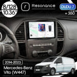 Магнітола Mercedes-Benz Vito (W447) (2014-2023) [Ver. 1] DUDU 7 10.36" 2K QLED, 8/128, 360