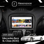 Магнітола Mercedes-Benz SL-Class (R230) (2001-2006) Resonance Ultra M6 (7862) 6/128, 9" 2K QLED, 360 - Зображення 6