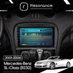 Магнітола Mercedes-Benz SL-Class (R230) (2001-2006) Resonance Ultra M2 2/32, 9" QLED - Зображення 8