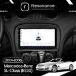 Магнітола Mercedes-Benz SL-Class (R230) (2001-2006) DUDU 3 9" QLED, 4/64 - Зображення 7