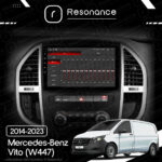Магнітола Mercedes-Benz Vito (W447) (2014-2023) [Ver. 2] Resonance Ultra T100 2/32, 10" IPS (CarPlay) - Зображення 8
