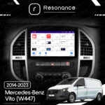 Магнітола Mercedes-Benz Vito (W447) (2014-2023) [Ver. 2] Resonance Ultra M2 2/32, 10" QLED - Зображення 10