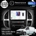 Магнітола Mercedes-Benz Vito (W447) (2014-2023) [Ver. 2] DUDU 7 10.36" 2K QLED, 8/128, 360