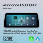 Магнітола Toyota Camry 7 FL (XV55) (2014-2018) [EU] Resonance L600 6/128 10.33" QLED, 360 (BMW Style) - Зображення 3