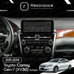 Магнітола Toyota Camry 7 (XV50) (2011-2014) [EU] Resonance Ultra M6 (7862) 6/128, 10.25" QLED, 360 (Benz Style) - Зображення 8