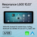 Магнітола Toyota Camry 7 FL (XV55) (2014-2018) [EU] Resonance L600 6/128 10.33" QLED, 360 (Audi Style) - Зображення 3