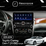 Магнітола Toyota Camry 7 (XV50) (2011-2014) [EU] Resonance Ultra M6 (7862) 6/128, 10.25" QLED, 360 (Audi Style) - Зображення 6