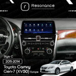 Магнітола Toyota Camry 7 (XV50) (2011-2014) [EU] Resonance Ultra M6 (7862) 6/128, 10.25" QLED, 360 (BMW Style) - Зображення 6