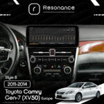 Магнітола Toyota Camry 7 (XV50) (2011-2014) [EU] Resonance Ultra M6 (7862) 6/128, 12.3" QLED, 360 (Benz Style) - Зображення 8