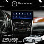 Магнітола Toyota Camry 7 (XV50) (2011-2014) [EU] Resonance Ultra M6 (7862) 6/128, 12.3" QLED, 360 (Audi Style) - Зображення 6