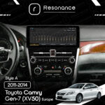 Магнітола Toyota Camry 7 (XV50) (2011-2014) [EU] Resonance Ultra M4 (7862) 4/32, 12.3" QLED, 360 (Audi Style) - Зображення 8