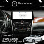 Магнітола Toyota Camry 7 (XV50) (2011-2014) [EU] DUDU 7 12.3" 2K QLED, 6/64, 360 (Style C) - Зображення 6