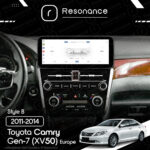 Магнітола Toyota Camry 7 (XV50) (2011-2014) [EU] DUDU 7 12.3" 2K QLED, 6/64, 360 (Style B) - Зображення 6