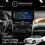 Магнітола Toyota Camry 7 (XV50) (2011-2014) [EU] DUDU 7 12.3" 2K QLED, 6/64, 360 (Style B) - Зображення 7