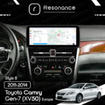 Магнітола Toyota Camry 7 (XV50) (2011-2014) [EU] DUDU 7 12.3" 2K QLED, 6/64, 360 (Style B) - Зображення 10