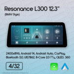 Магнітола Audi A1 (2010-2018) Resonance L500 4/64 12.3" QLED, 360 (BMW Style) - Зображення 3