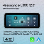 Магнітола Toyota Camry 7 FL (XV55) (2014-2018) [EU] Resonance L300 4/32 12.3" QLED, 360 (Mercedes-Benz Style) - Зображення 3