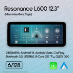 Магнітола Toyota Camry 7 FL (XV55) (2014-2018) [EU] Resonance L600 6/128 12.3" QLED, 360 (Mercedes-Benz Style) - Зображення 3