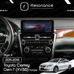 Магнітола Toyota Camry 7 (XV50) (2011-2014) [EU] DUDU 5 10.33" 2K QLED, 4/32, 360 (Style A) - Зображення 6