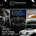 Магнітола Toyota Camry 7 (XV50) (2011-2014) [EU] DUDU 5 10.33" 2K QLED, 6/128, 360 (Style A) - Зображення 8